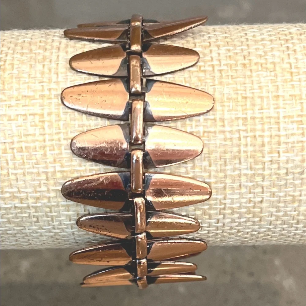 Vintage Matisse Renoir Enameled Copper Bracelet circ. 1950s - Picture 1 of 3